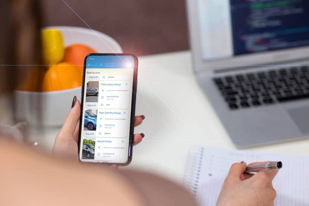 new-app-battmobiel-autodelen BattMobility app - elektrische lease en autodelen in Gent en regio