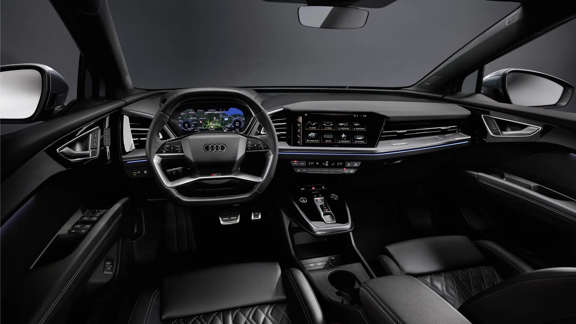 Audi Q4 Dashboard Audi Q4 Dashboard
