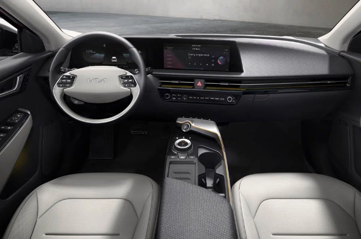 Kia EV6 interior Kia EV6 interior