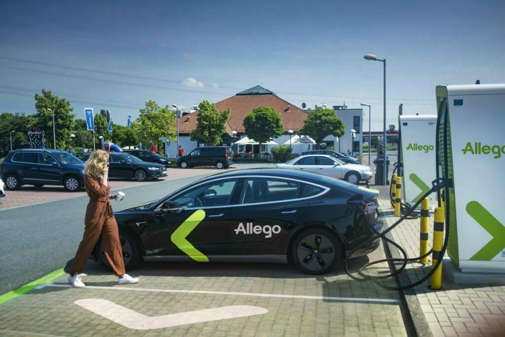 Allego ultrafast charging location Lauenau Allego laadpaal prijzen Autodelen Gent