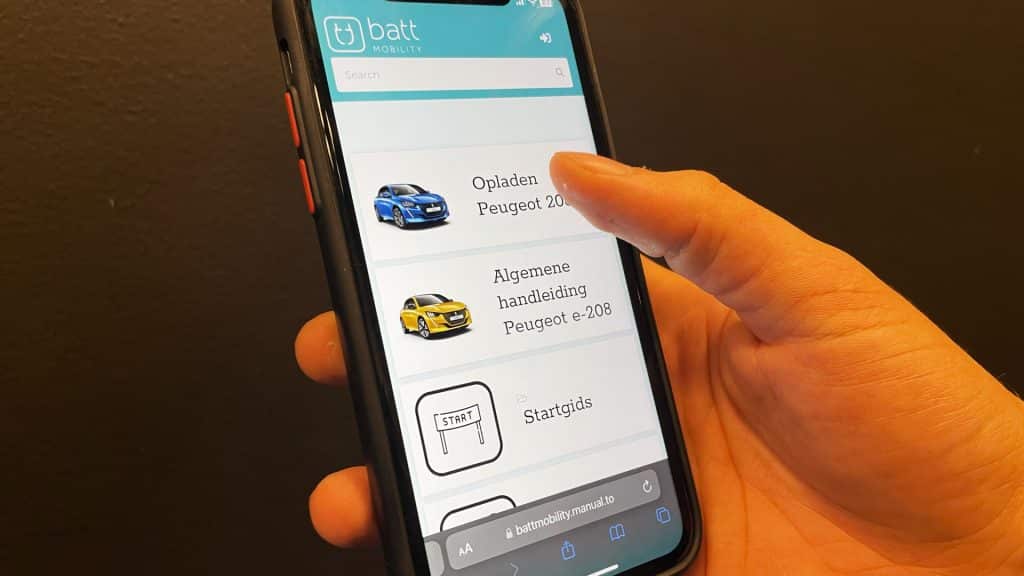 Videohandleidingen en handleiding van alle elektrische wagens en modellen bij Battmobility autodelen en leasen